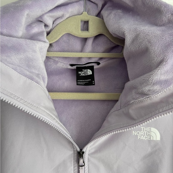 New The North Face Shelbe Raschel Bomber Jacket Lavender Fog WindWall Coat Med - Picture 4 of 7